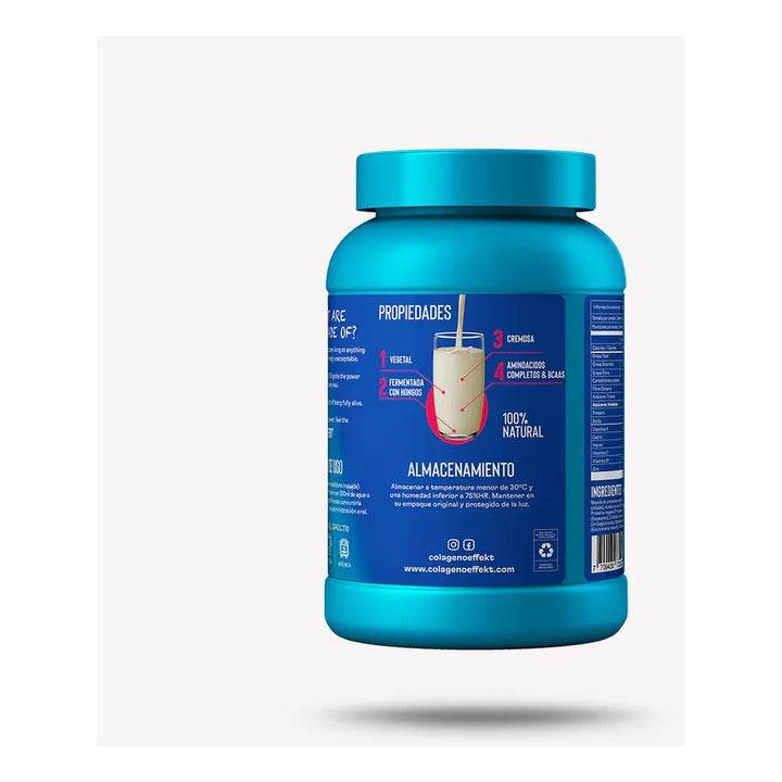 Proteina Effekt Vegetal Vainilla Natural, 728g - Imagen 3