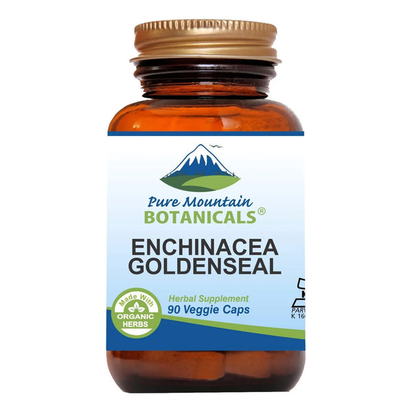 Cápsulas Kosher De 450 Mg De Sello De Oro De Equinácea Orgán - Imagen 1