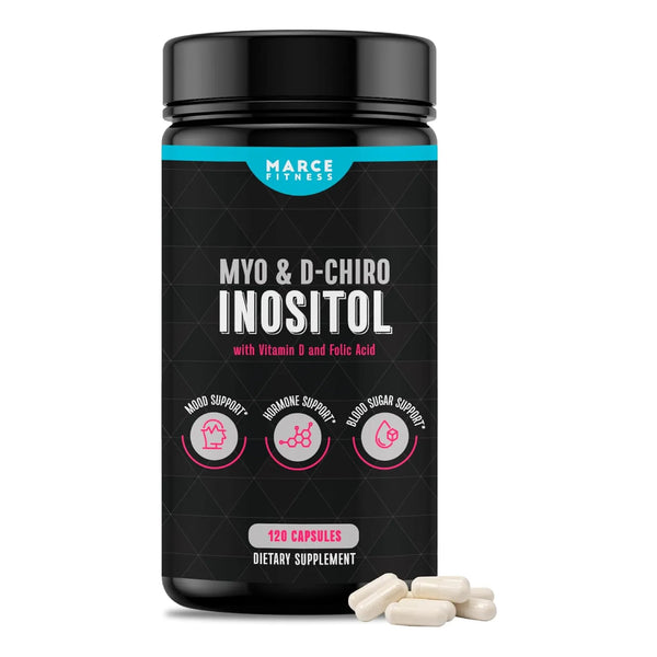 Cápsulas De Inositol Myo Y D-chiro Para Salud Hormonal Y Equ - Imagen 1