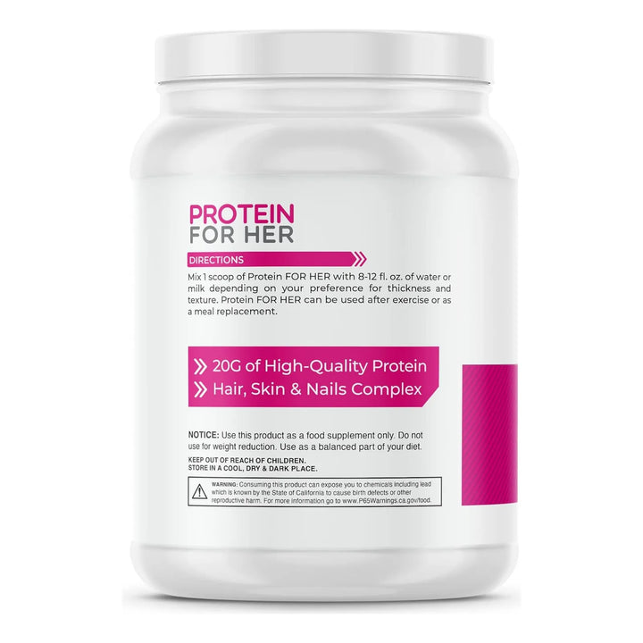 Proteína En Polvo Sabor Caramelo Moca Con Cla Y Biotina Para - Imagen 2