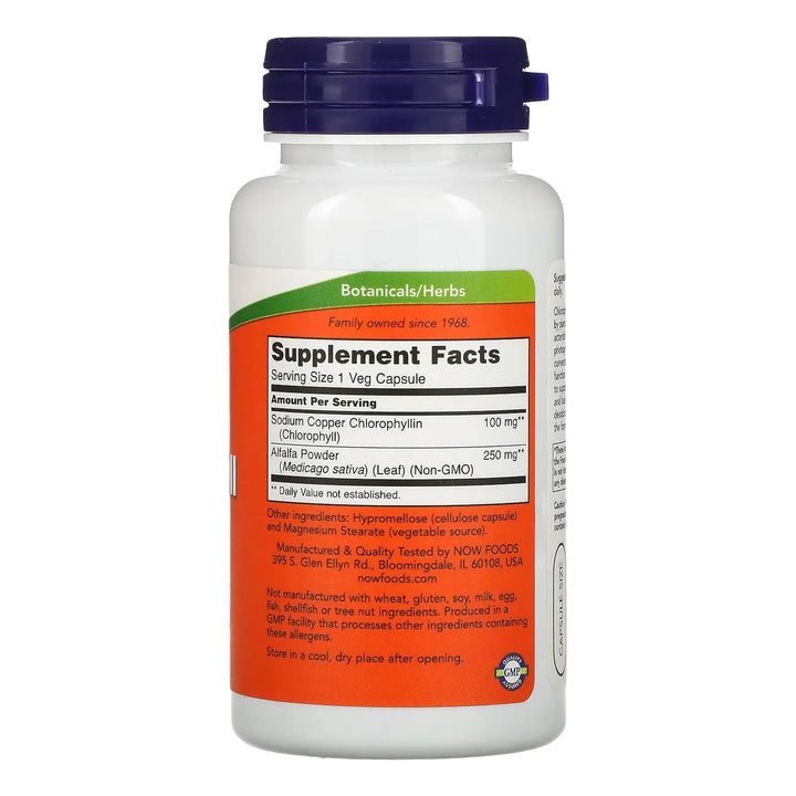 Cápsulas De Clorofila 100 Mg 90 Unidades Para Detoxificación - Imagen 2
