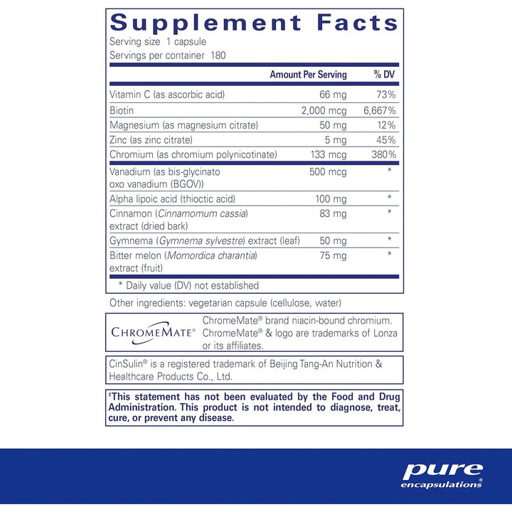 Apoyo Metabólico Carbohidratos Saludable 180 Cápsulas - Imagen 2