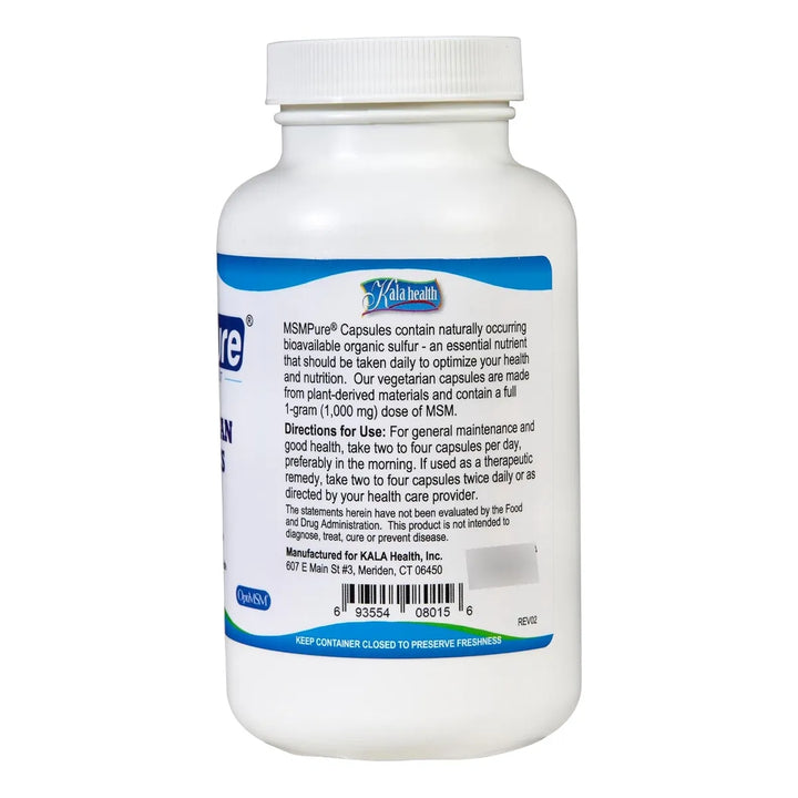 Cápsulas De Azufre Orgánico 1000 Mg Para Flexibilidad Articu - Imagen 2