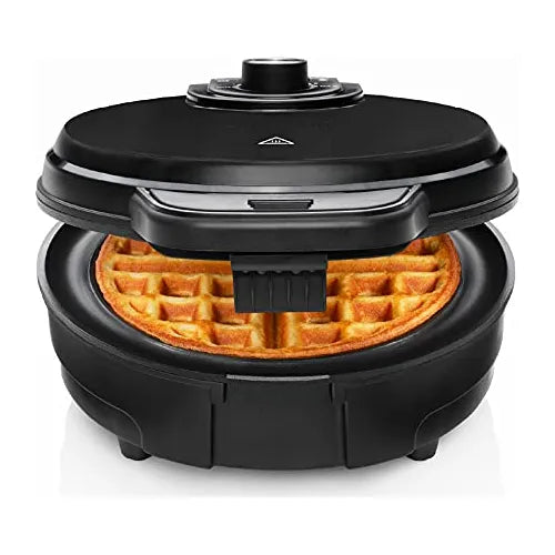 Waflera Industrial Chefman 4 Porciones Antidesbordamiento 7 Niveles Tostado
