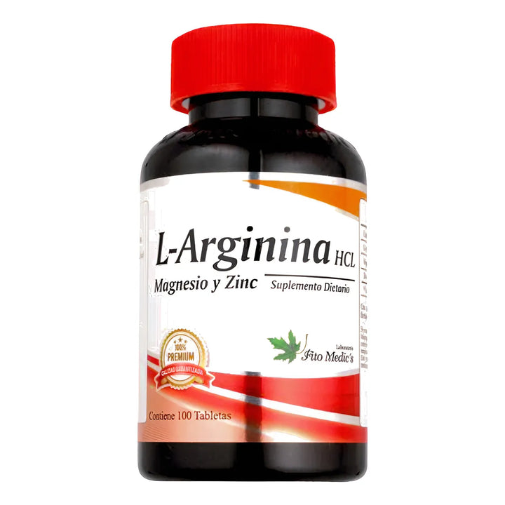 L-arginina Hcl X 100 Tabs - Imagen 1