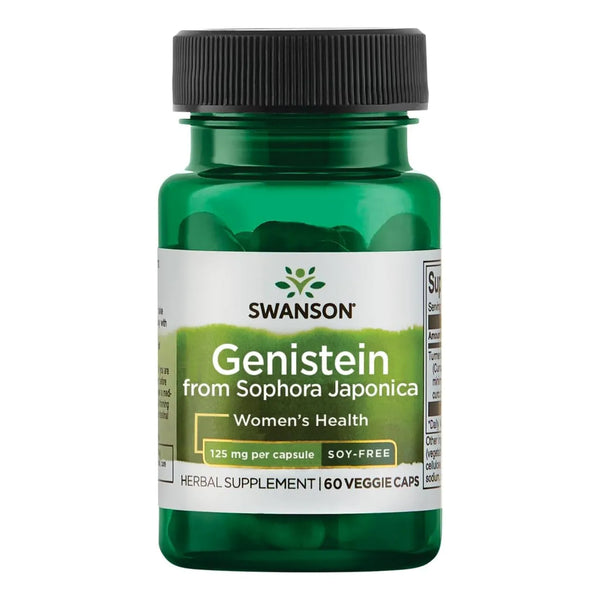 Cápsulas Vegetales De Genisteína Natural Para Mujeres 125 Mg - Imagen 1