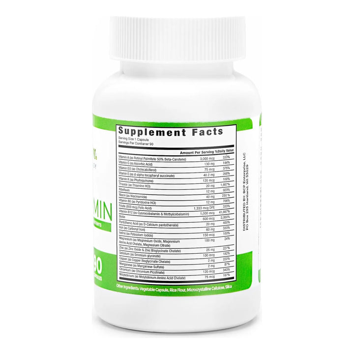 Cápsulas Multivitamínicas Bariátricas Diarias Con 60 Mg De H - Imagen 2