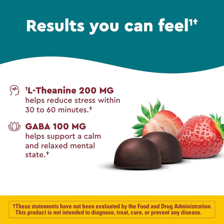 Gomitas Para Aliviar El Estrés Con L Teanina 200 Mg Y Gaba 1 - Imagen 4