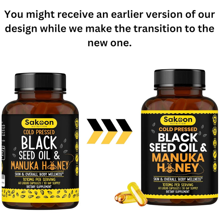 Cápsulas De Aceite De Semilla Negra Prensadas En Frío Con Mi - Imagen 2