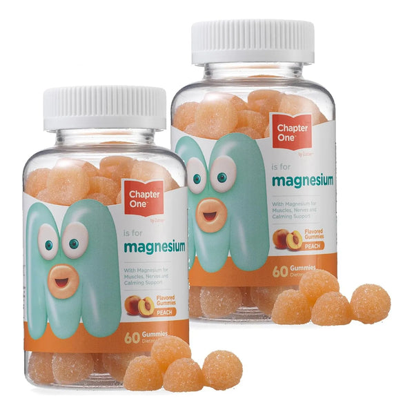 Gomitas De Magnesio Sabor Melocotón Para Niños Y Adultos Paq - Imagen 1