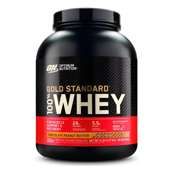 Whey Gold 5lbs Chocolate Peanut - Imagen 1