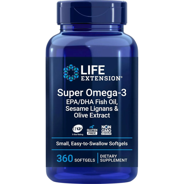 Aceite De Pescado Omega3 Epa Dha 360 Cápsulas Blandas Ligera - Imagen 1
