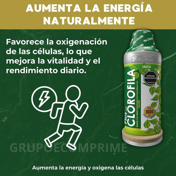 Clorofila Liquida Pura Plus 1l Natural - Imagen 5
