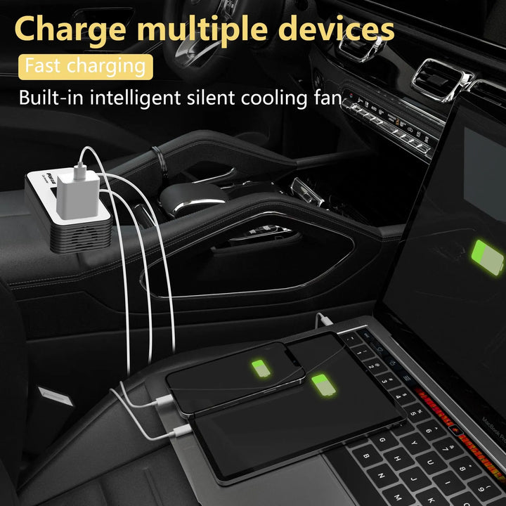Adaptador De Enchufe Coche 12 V A 220 V Ca Inversor 200 W Sa - Imagen 2