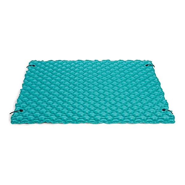 Colchoneta Flotante Inflable Gigante Intex 114 X 84 Azul Plataforma Piscina