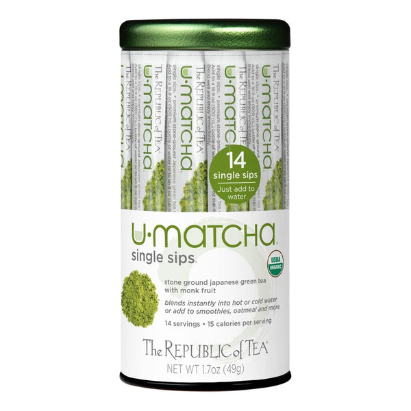 Té Orgánico Matcha En Porciones Individuales 14 Unidades Energía Natural Y Enfoque Mental