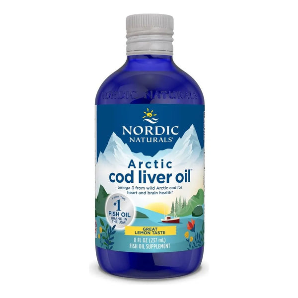 Aceite De Hígado De Bacalao Limón Para Corazón Y Cerebro Arctic CLO