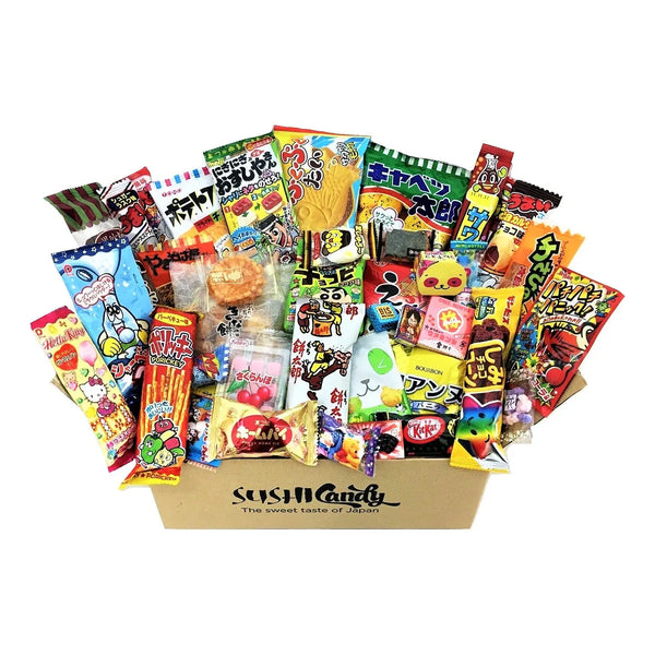 Caja De Dulces Japoneses Surtidos 40 Und Experiencia Auténtica Y Regalo Perfecto