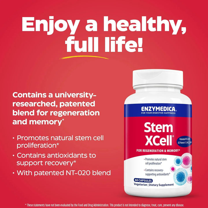 Apoyo Enzimático Antioxidante Salud Cerebral Celular 60 Cáps - Imagen 4