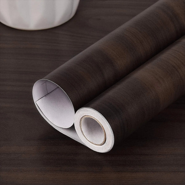 Papel Tapiz Autoadhesivo Nogal 45x300cm Impermeable Para Cocina Muebles Y Más