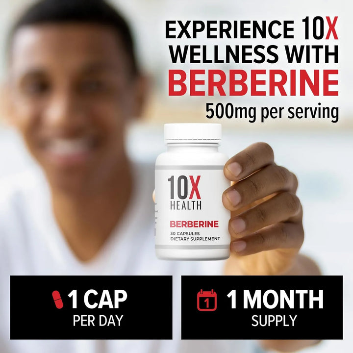 Berberina 500 Mg Dihidroberberina Alta Absorción 30 Cápsulas - Imagen 6