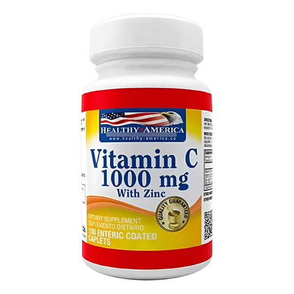 Vitamina C 1000mg Con Zinc - Imagen 1