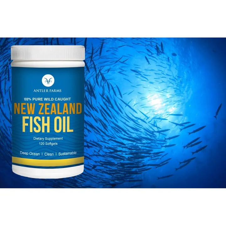 Aceite De Pescado Puro De Nueva Zelanda 120 Cápsulas Blandas - Imagen 4