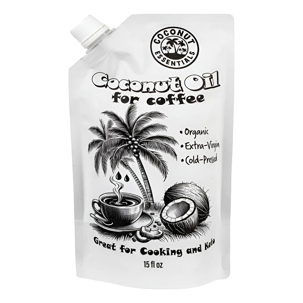 Aceite De Coco Orgánico Prensado En Frío Para Café Y Cocinar Fragancia - Imagen 1