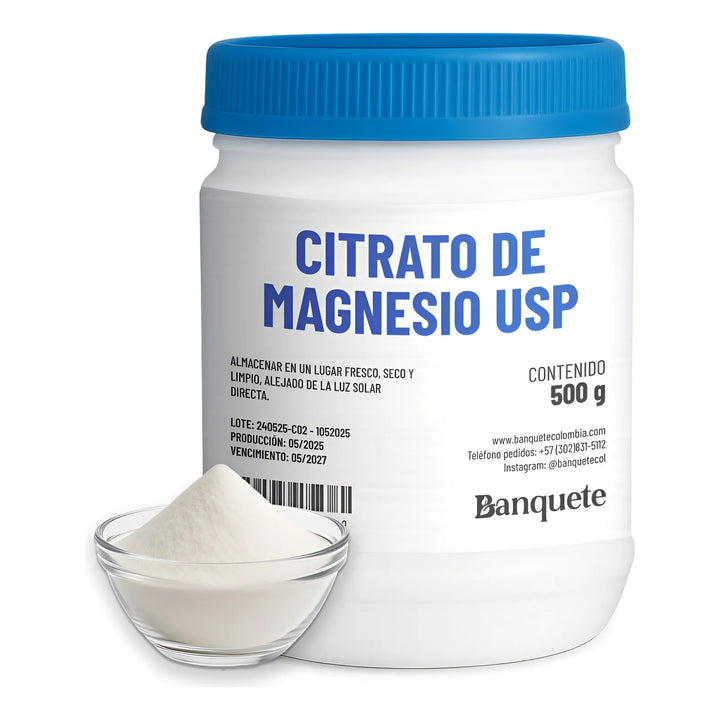 Citrato De Magnesio Tarro 500gr - Imagen 5