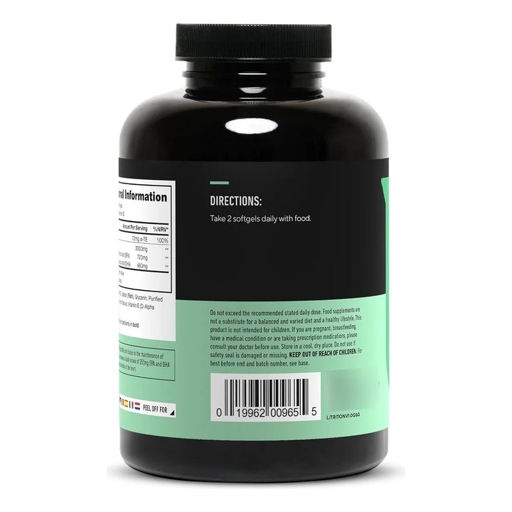 Cápsulas Aceite Pescado Triple Fuerza Omega 3 2400 Mg Epa Dh - Imagen 3