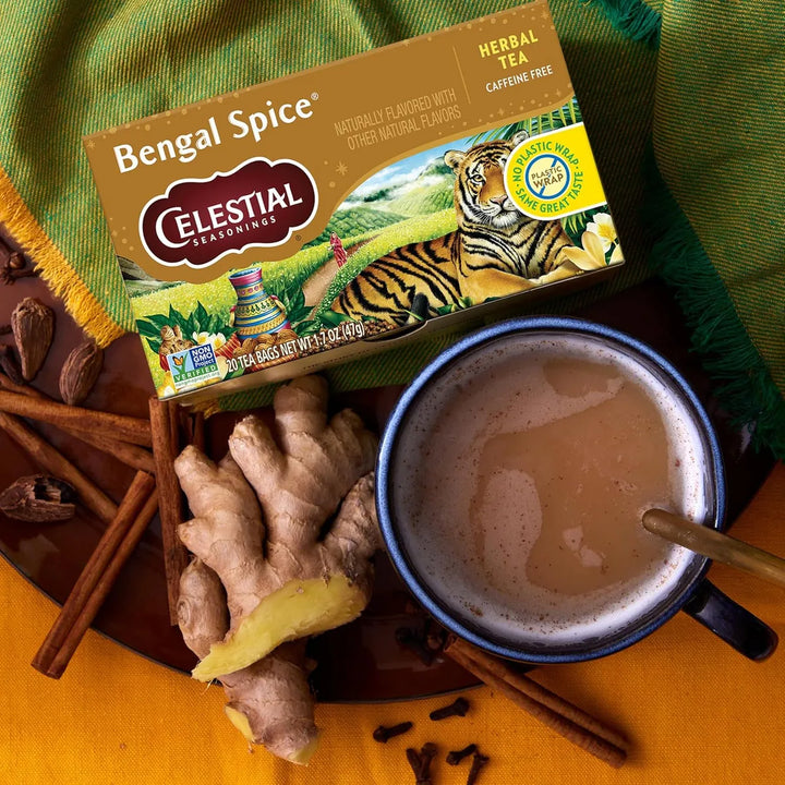 Celestial Seasonings Té De Hierbas Bengal Spice Especias De - Imagen 5