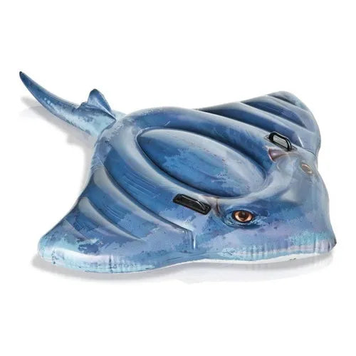 Inflable De Mantarraya Intex Flotador Infantil 188 X 145 Cm Diversion Segura
