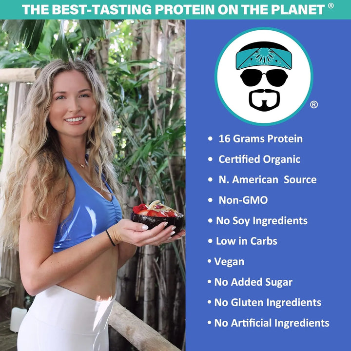 Proteína Orgánica De Guisante Sabor Vainilla 500g - Imagen 5