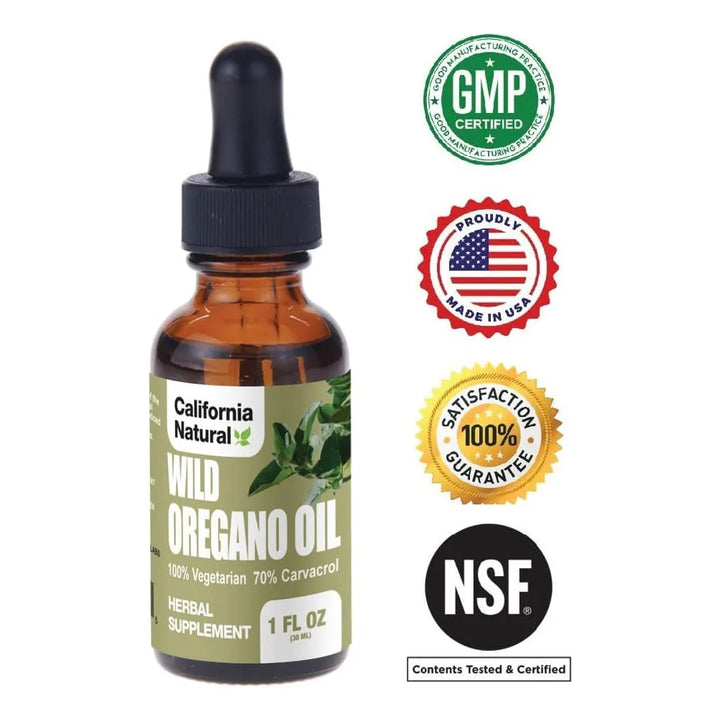 Aceite De Orégano Silvestre 30 Ml Apoyo Inmunológico Y Diges - Imagen 2