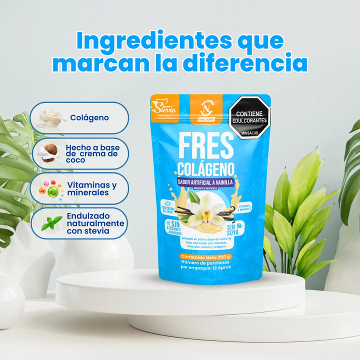 Frescolágeno Vainilla Nutrition Factory 250g - Imagen 3