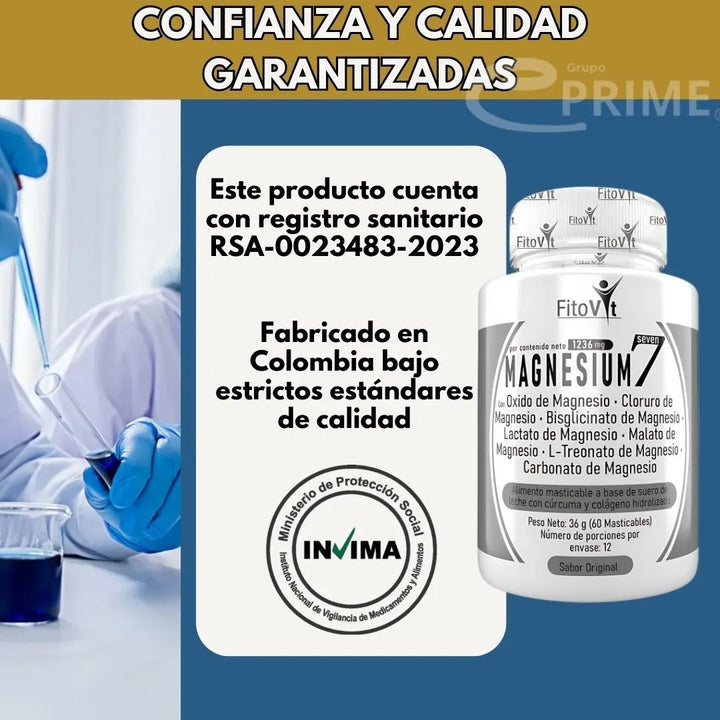Malato Magnesio Capsulas Natural - Imagen 2