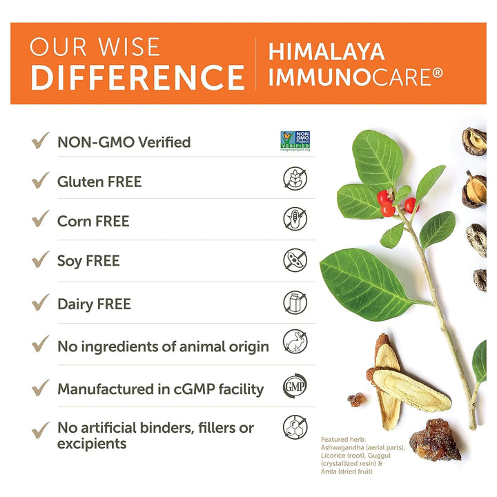 Apoyo Inmunológico Activo Y Defensa Celular Himalaya 840 Mg - Imagen 5