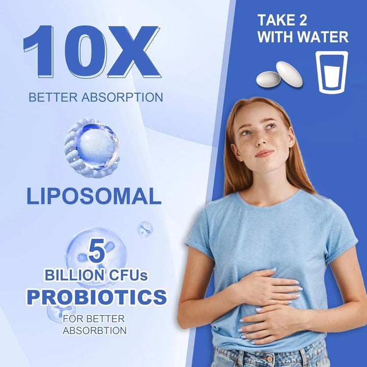 Calcio Liposomal 1500 Mg Con Cápsulas Blandas De Vitamina D3 - Imagen 4