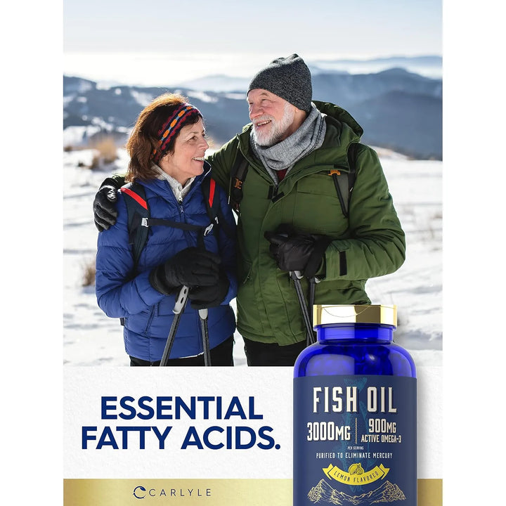 Aceite De Pescado 3000 Mg 900 Mg Omega 3 200 Cápsulas Blanda - Imagen 6