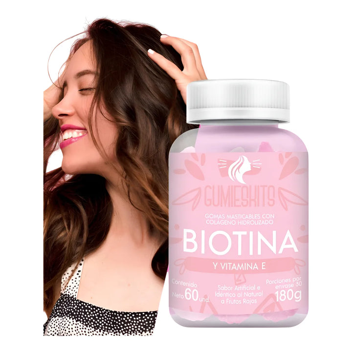 Biotina Colageno Gomas Cabello - Imagen 1