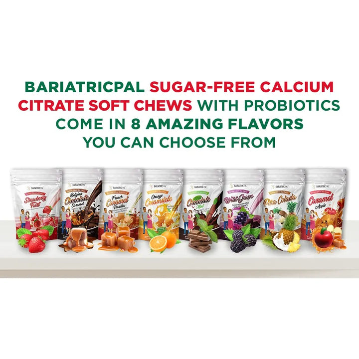 Masticables Suaves De Citrato De Calcio 500 Mg Con Probiótic - Imagen 6