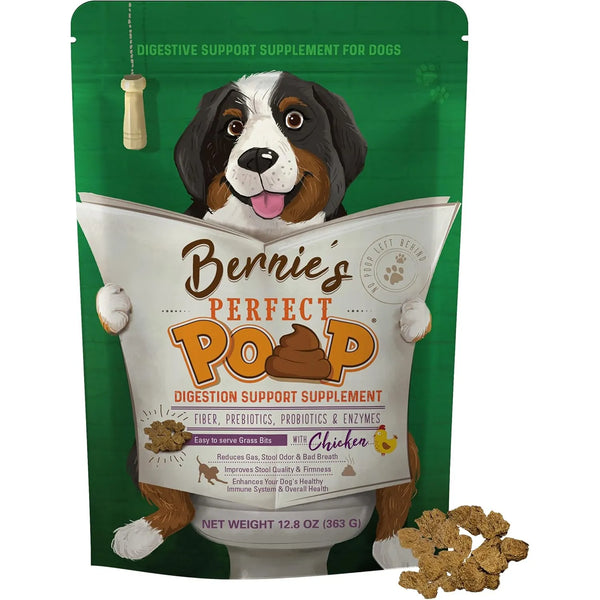 Suplemento Digestivo Para Perros Fibra Prebióticos Probióticos Enzimas Salud Intestinal