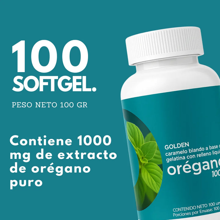 Aceite De Oregano, 1000 100 Capsulas, Extracto N/a - Imagen 7