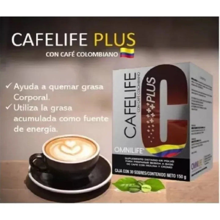 Cafelife Plus De Omnilife  Café - Imagen 3