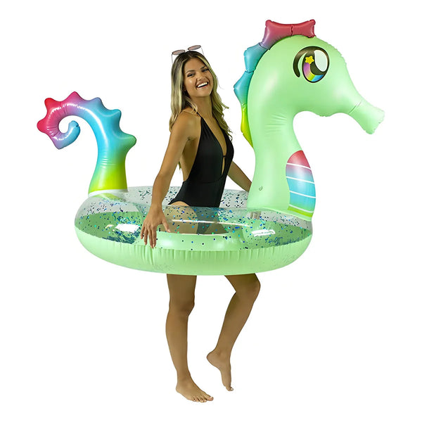 Poolcandy Jumbo 48 Seahorse Tubo De Piscina Elegante Y Resistente Para Diversion Sin Limites