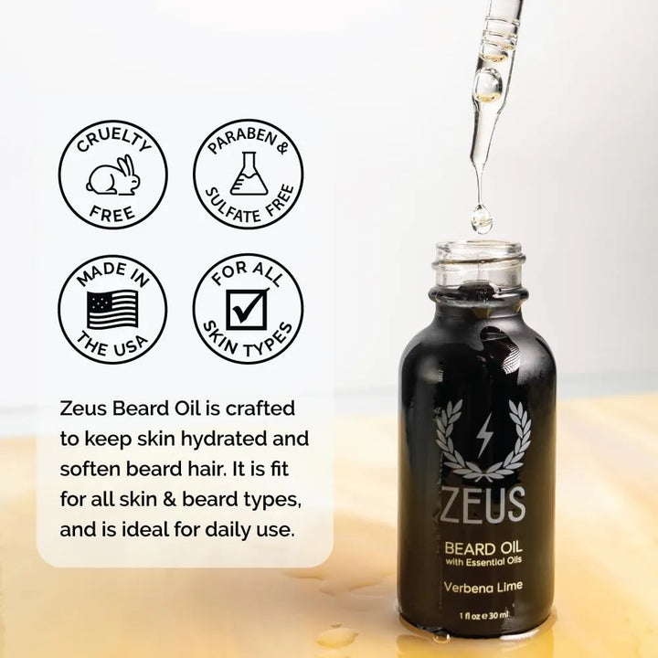 Aceite Natural Para Barba Hombre Hidratante Suavizante Acond Fragancia - Imagen 4