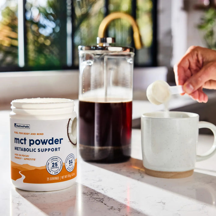 Aceite Mct En Polvo Sin Sabor Con C8 25 Porciones Ideal Para - Imagen 6