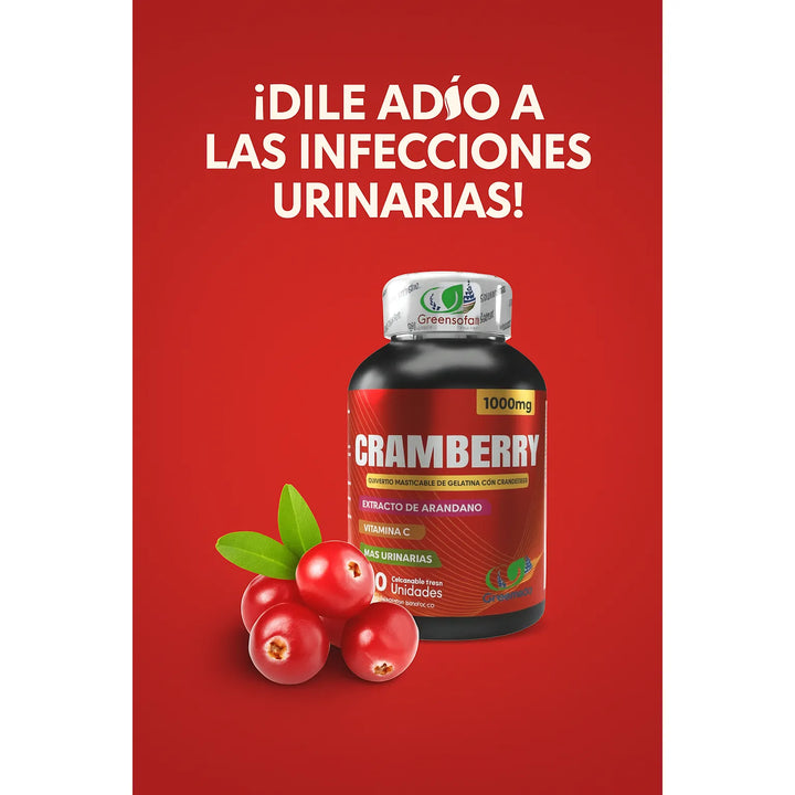 Cramberry 1000mg Americano Sin Sabor - Imagen 2