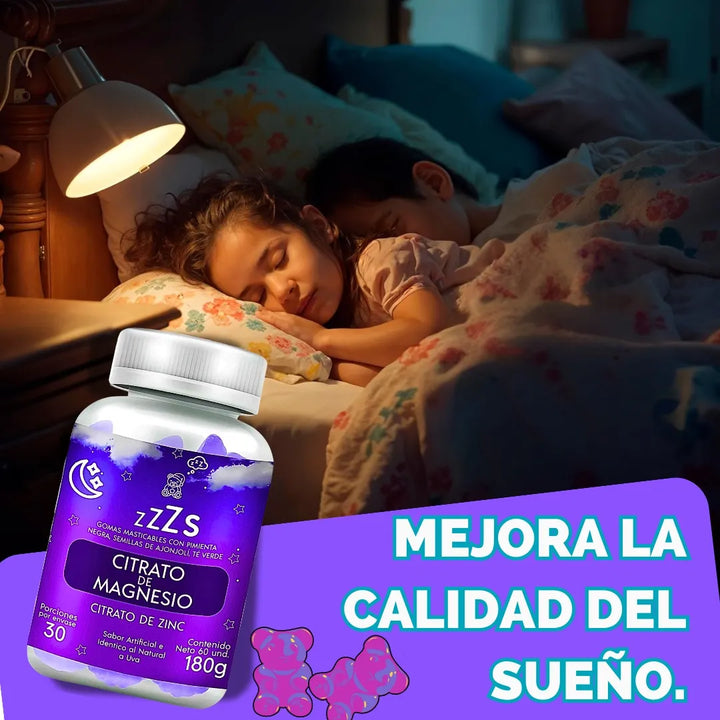 Gomitas Para Dormir Niños Sueño Uva - Imagen 3