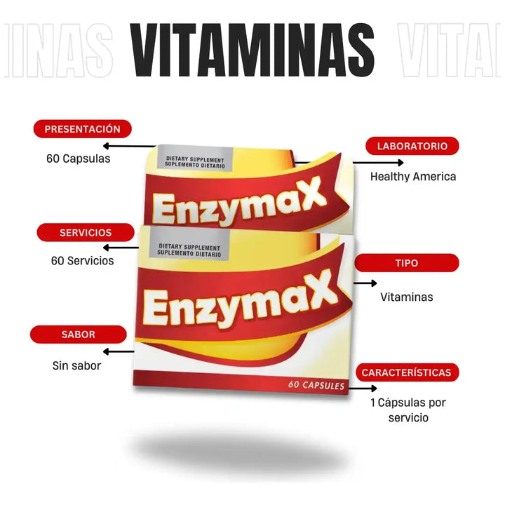 Enzymax Enzima Digestiva Blanda - Imagen 3